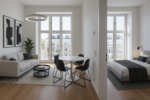 Bright 2-Room City Apartment – No Brokerage Fee - Zimmer Visualisert