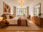 Attractive 2-room apartment with balcony in the Reuterkiez area - Schlafzimmer_Visualisierung