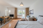 Vermietetes Studioapartment mit Balkon - Bsp. Wohn-Schlafbereich