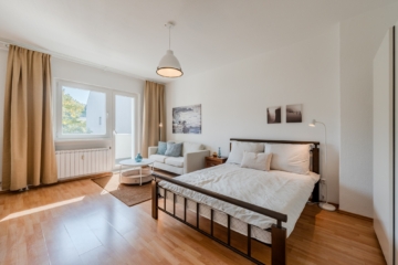 Vermietetes Studioapartment mit Balkon, 12045 Berlin, Etagenwohnung