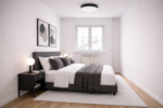 Two-room apartment in Reuterkiez - Schlafzimmer Visualisiert