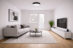Geräumige 2-Zimmerwohnung im Reuterkiez - Wohnzimmer Visualisiert