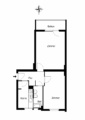 Two-room apartment in Reuterkiez - Grundriss