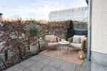 Bright 2-room apartment with terrace – commission-free - Terrasse Visualisert