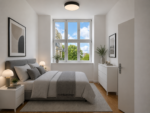 Sonnige 3-Zimmerwohnung mit Balkon und viel Tageslicht - Schlafzimmer Visualisiert