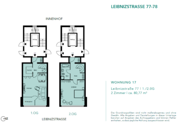 Let Flat near Ku´damm, 10625 Berlin, Upper floor apartment