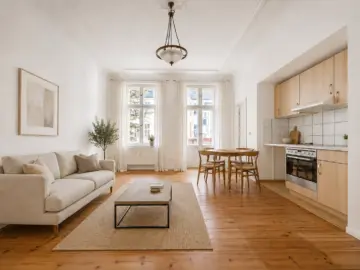 Attractive 2-room apartment with balcony in the Reuterkiez area, 12059 Berlin, Upper floor apartment