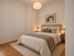 Attractive 2-room apartment with balcony in the Reuterkiez area - Schlafzimmer_Visualisierung