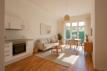 Elegant 2 Room Apartment with Sunny Terrace – No Brokerage Fee, 14167 Berlin, Upper floor apartment