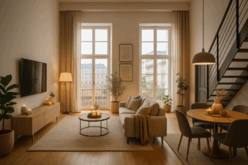 Bright and Airy 2-Room Apartment with Loft Character”, 14167 Berlin, Upper floor apartment