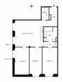 Große 4-Zimmerwohnung mit Balkon und viel Tageslicht - Grundriss