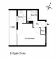 Kleines Apartment mit Balkon in Charlottenburg – Ihr Rückzugsort wartet - Grundriss
