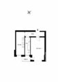 Exclusive one-room apartment with balcony - Grundriss