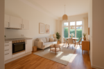 Elegant 2 Room Apartment with Sunny Terrace – No Brokerage Fee - Wohn- Esszimmer Visualisiert