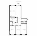 4 room apartment in Lichterfelde - Grundriss