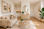 Sunny Living: Helle 2-Zimmer-Wohnung mit Balkon – provisionsfrei - Wohnzimmer Visualisiert