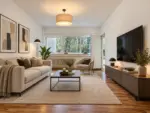 2 flats, 1 opportunity - family home in Charlottenburg - Wohnzimmer_Visualisiert
