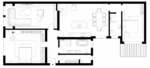 Upper floor apartment in Berlin - Grundriss