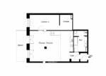 Lichtdurchflutete 2 Zimmerwohnung mit Loftcharakter - WE 3