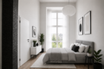 Modern living in a factory loft Melde dich an, um Antworten basierend auf gespeicherten Chats zu erhalten sowie Bilder Modern living in a factory loft - no commission - Schlafzimmer Visualisiert