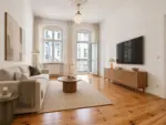 Great flat in nice area - Visualisierung Wohnzimmer