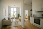 2 room apartment in Lichterfelde - Wohn-Essbereich Visualisiert