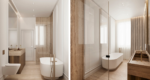 Quality family living – 4-room apartment with terrace - Visualisierung Masterbad