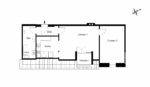 Beautiful 2-room apartment - Grundriss DG