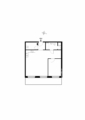 Provisionsfrei - Große 2-Zimmerwohnung mit Balkon - Grundriss