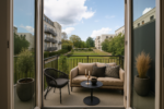 Sunny Living: Bright 2-Room Apartment with Balcony – No Brokerage Fee - Balkon Visualisiert