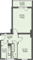 Immediately Available: Cozy 2 room flat in Reuterkiez - Grundriss