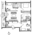 Attic apartment in Hakenfelde - Planungsgrundriss 4 Zimmer