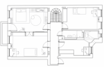 Hochwertig modernisierte Familienwohnung im Szenekiez - Grundriss 1.OG